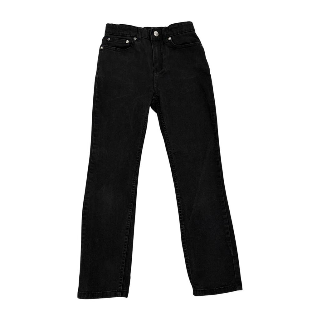 Free Assembly Relaxed Taper Black Jeans Size Youth Boy's 10